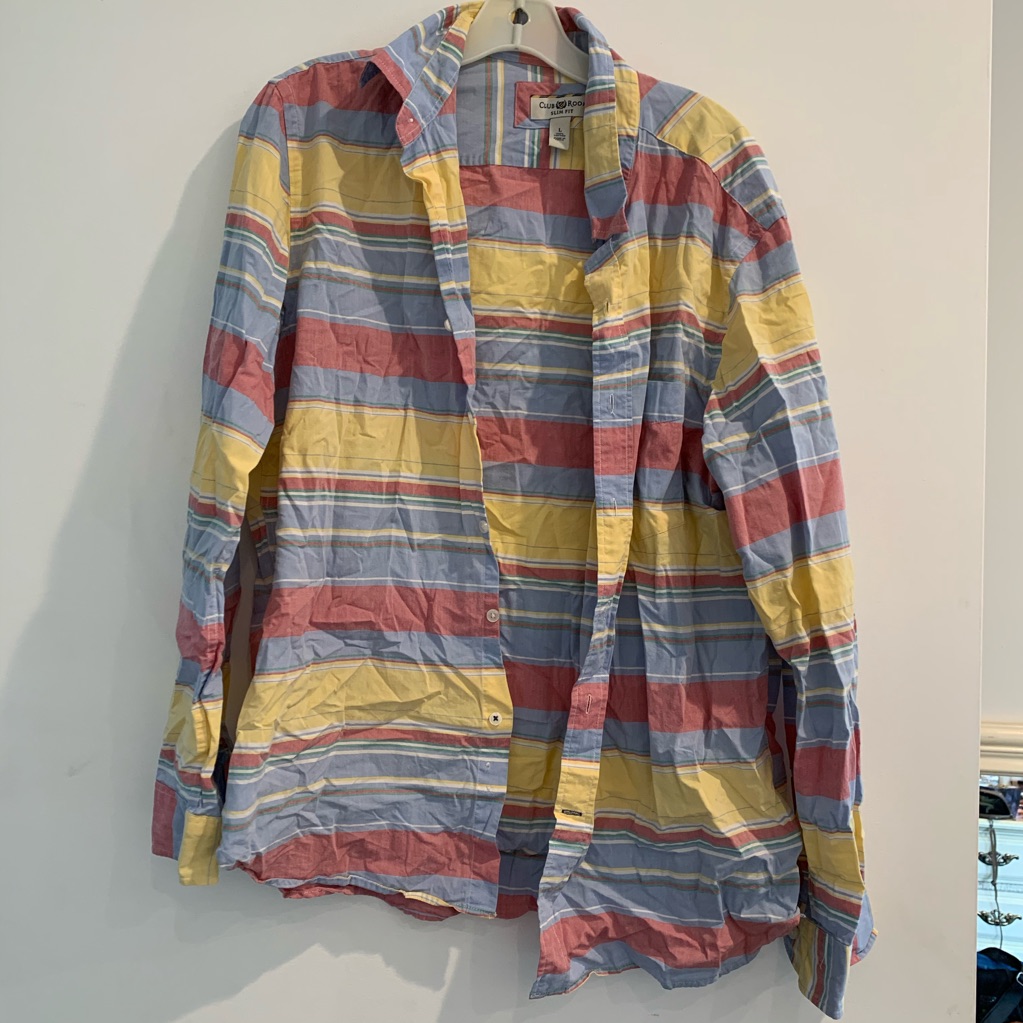 Multi-Colored Button Down